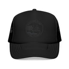 Copy of Durham Heart Flag - Trucker Hat — Embroidered Foam Mesh Cap