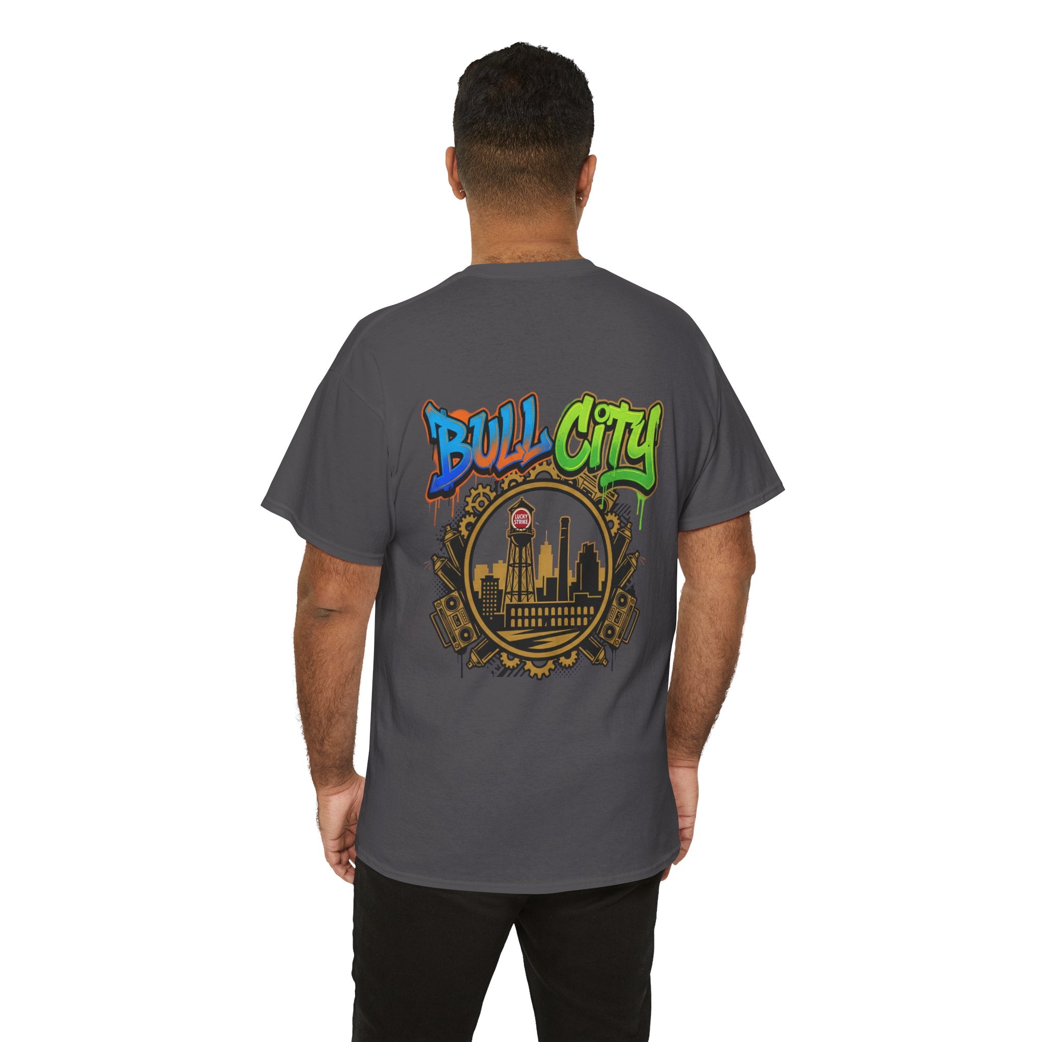 BCS7 - Printed on Back - Heavy Weight T-Shirt