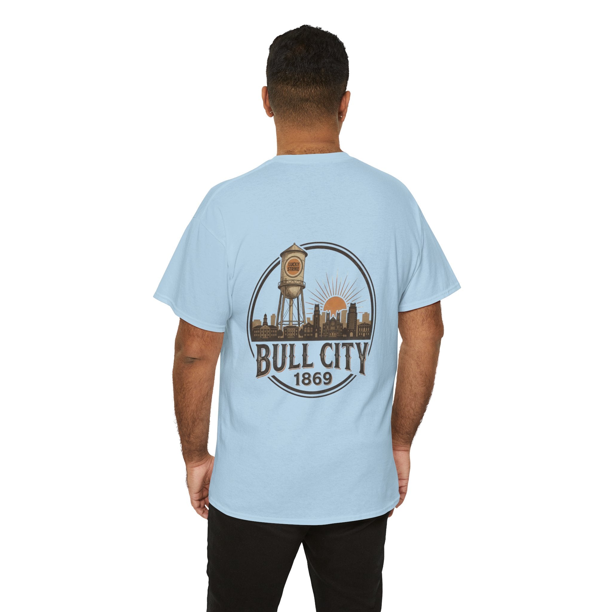BCS9 - Printed on Back - Heavy Weight T-Shirt