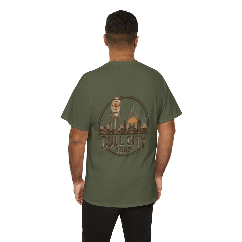 BCS9 - Printed on Back - Heavy Weight T-Shirt