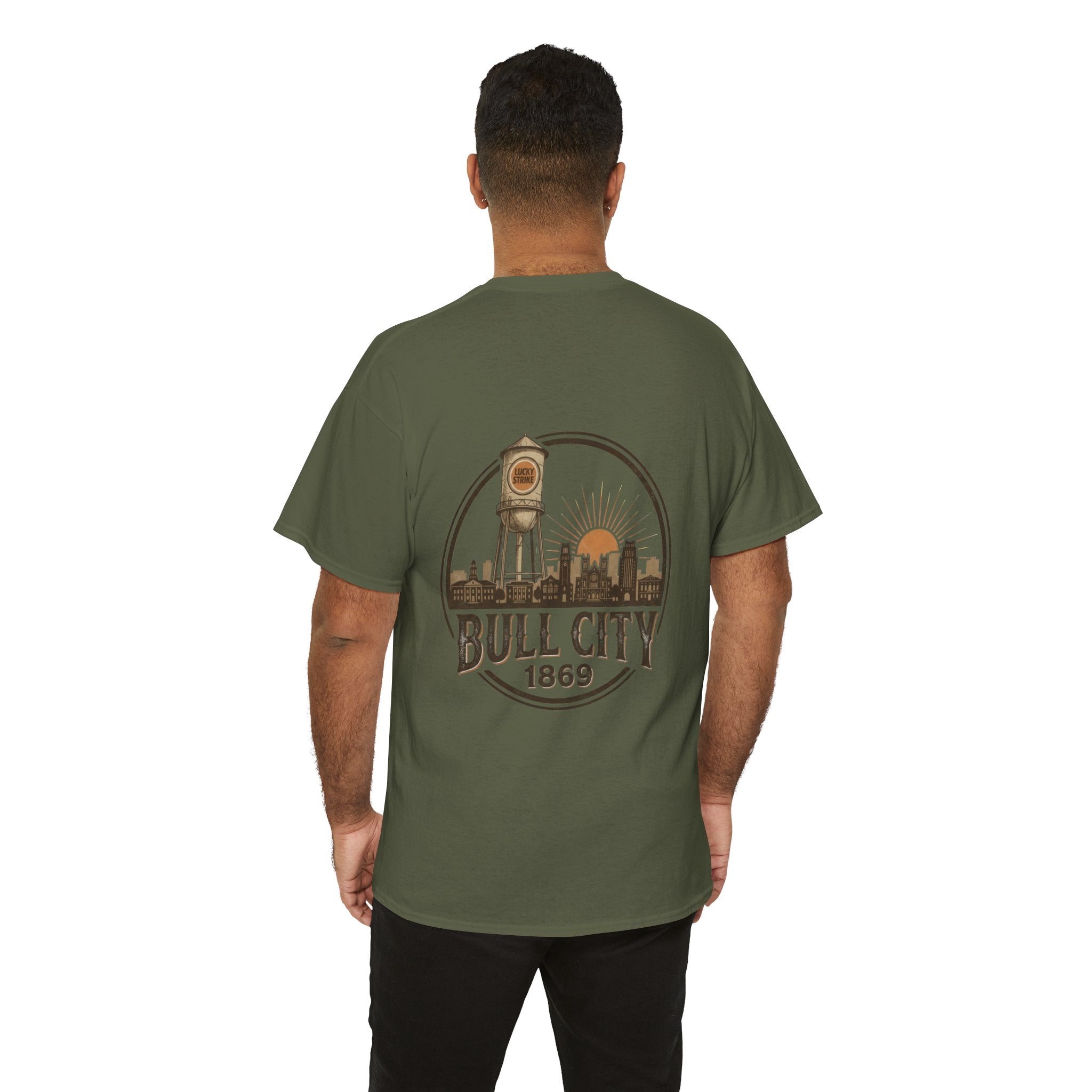 BCS9 - Printed on Back - Heavy Weight T-Shirt