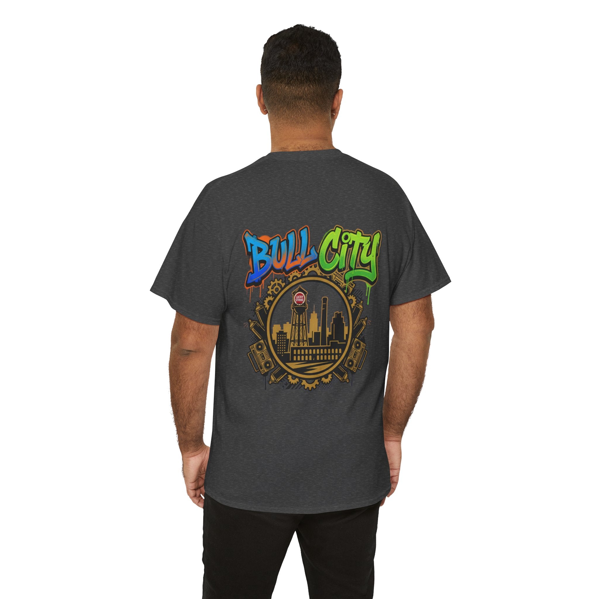 BCS7 - Printed on Back - Heavy Weight T-Shirt