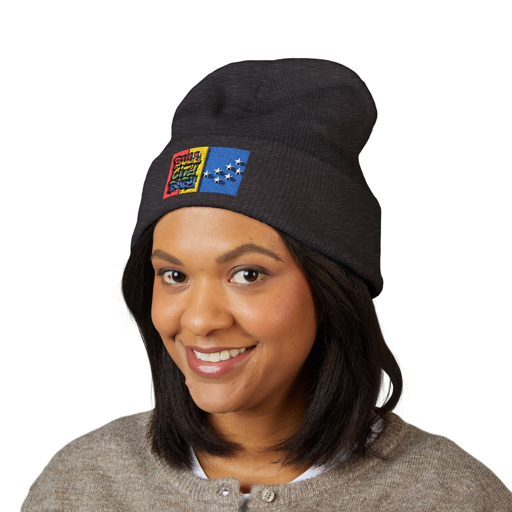 Bull City Baby - Classic Cuffed Beanie (Embroidery)