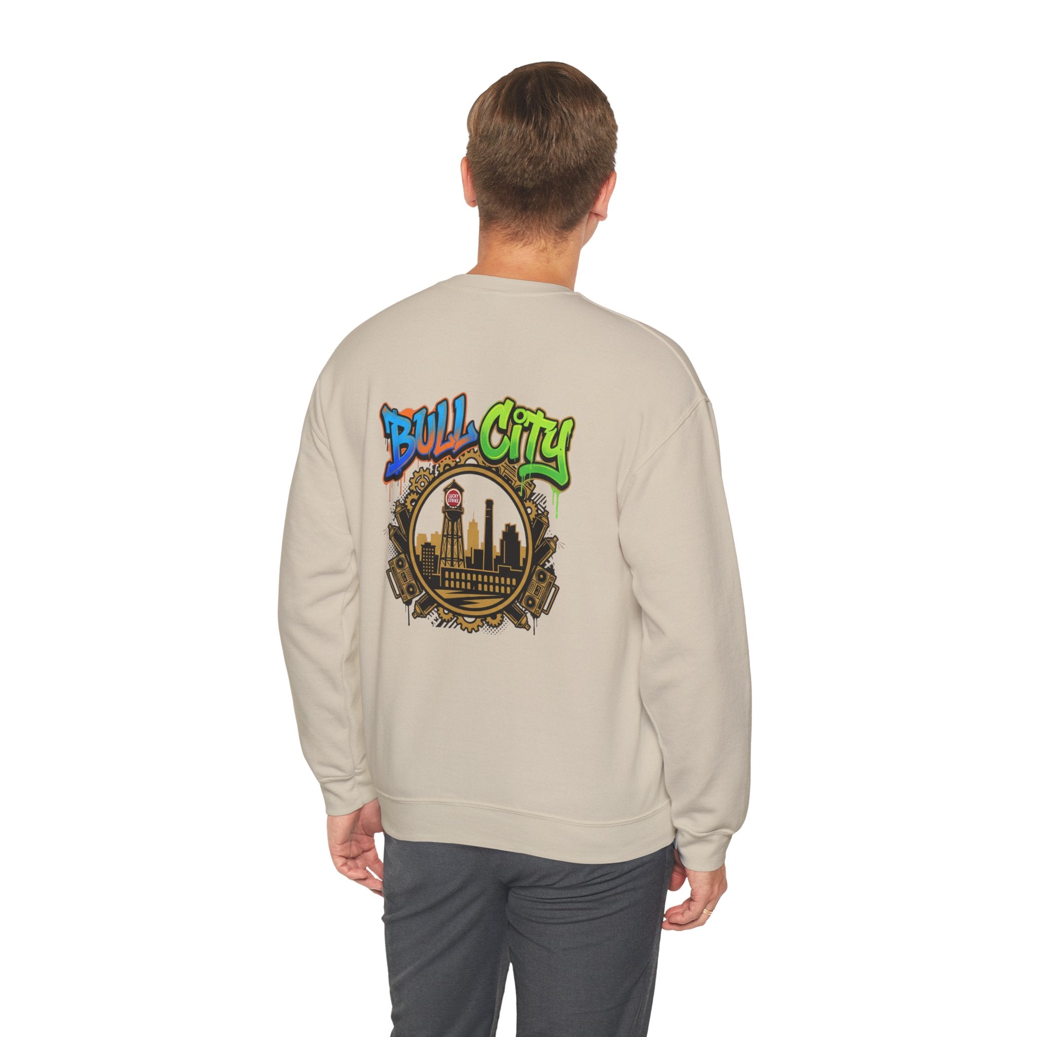 BCS7- Crewneck Sweatshirt — Backside Print