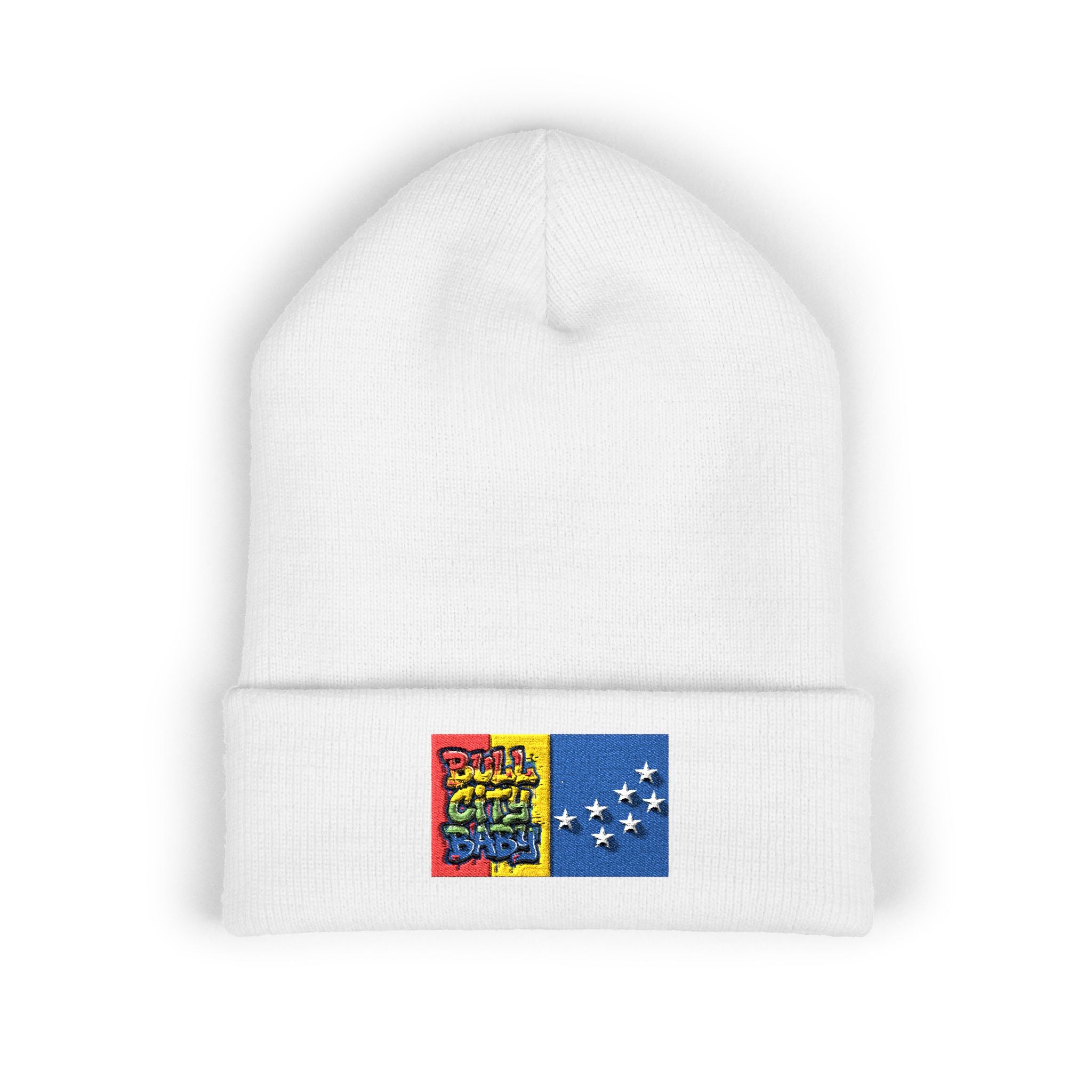 Bull City Baby - Classic Cuffed Beanie (Embroidery)