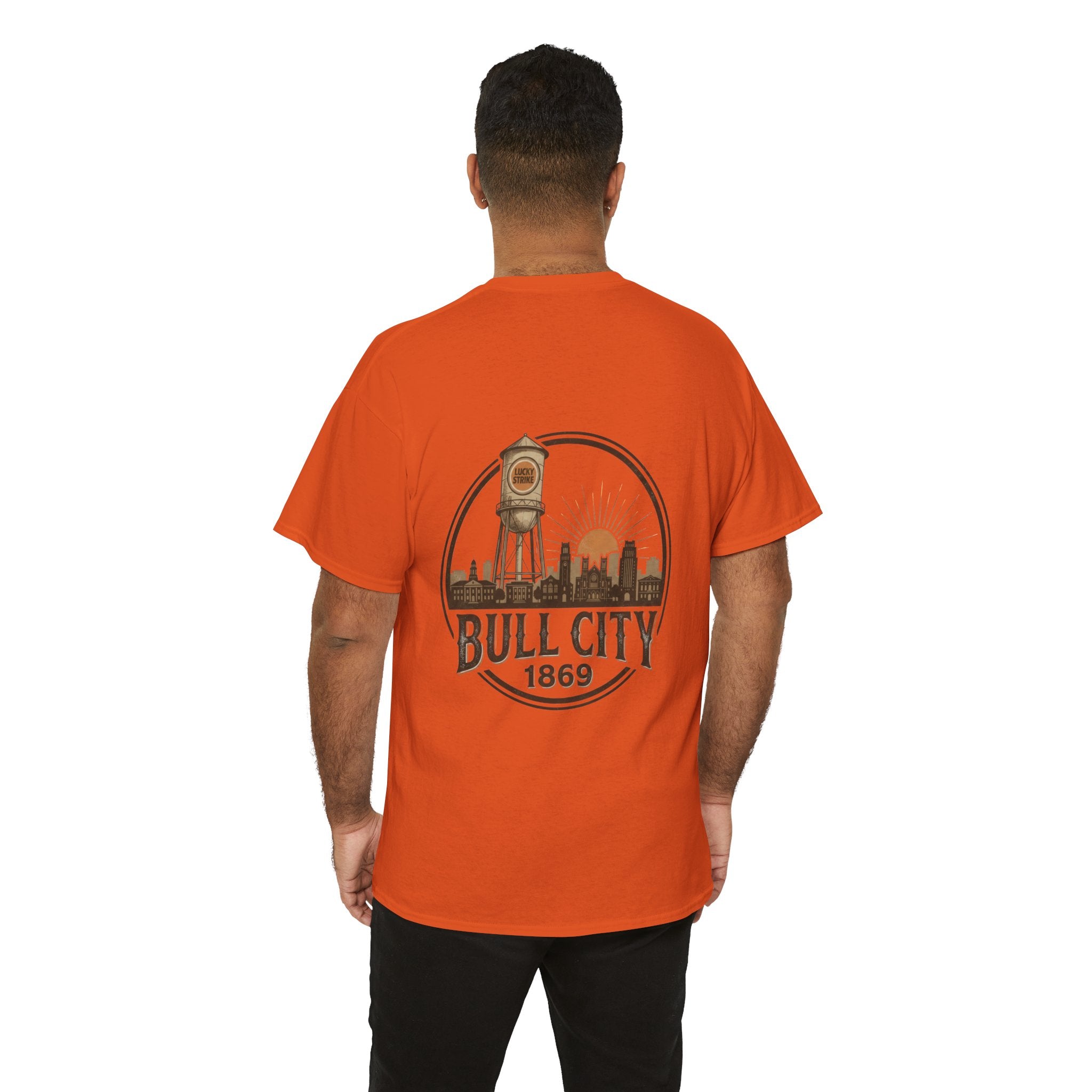 BCS9 - Printed on Back - Heavy Weight T-Shirt
