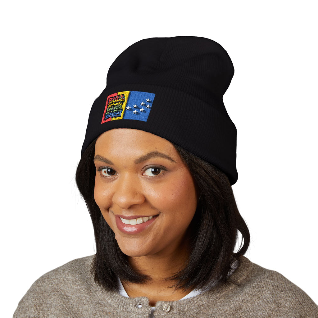 Bull City Baby - Classic Cuffed Beanie (Embroidery)