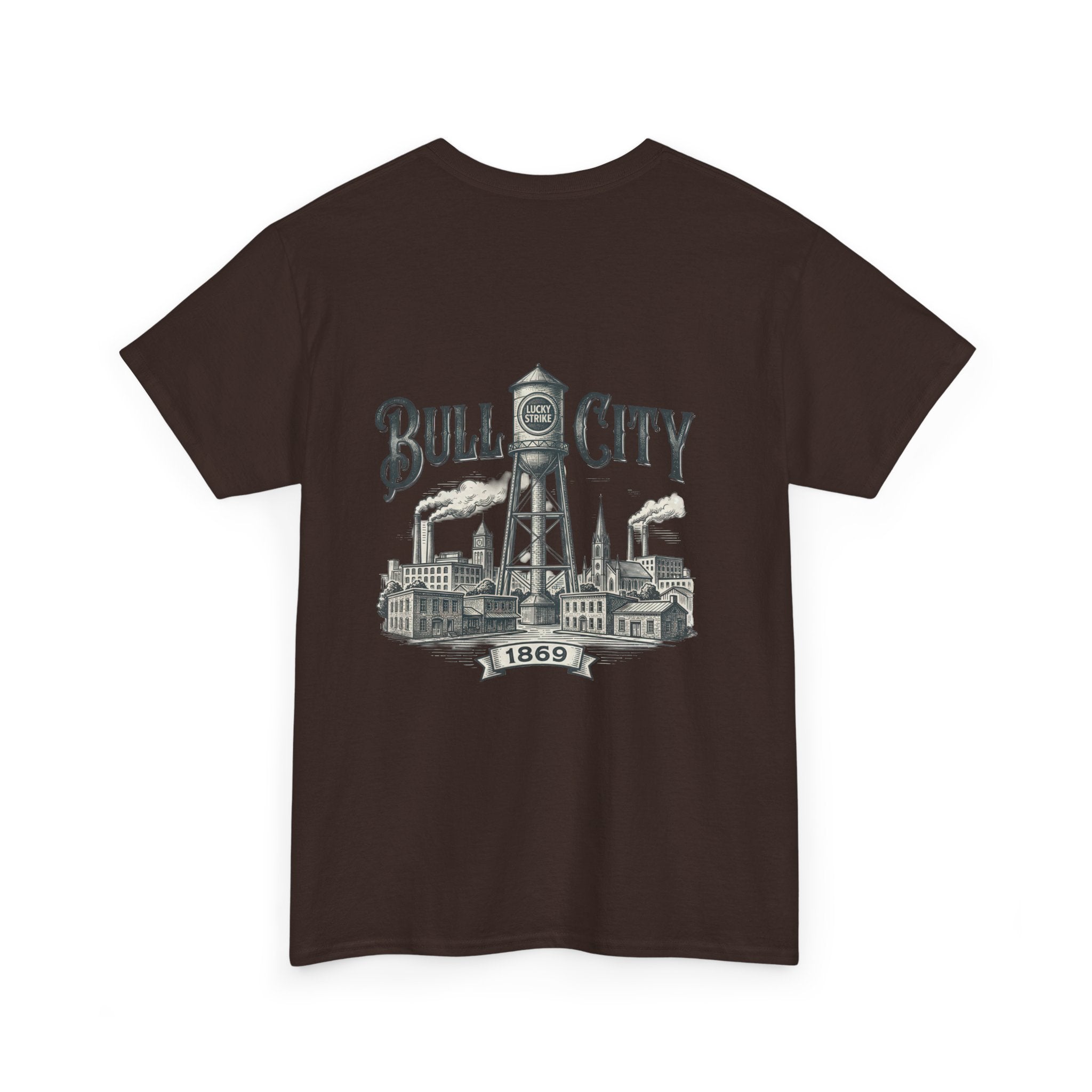 BCS8 - Printed on Back - Heavy Weight T-Shirt