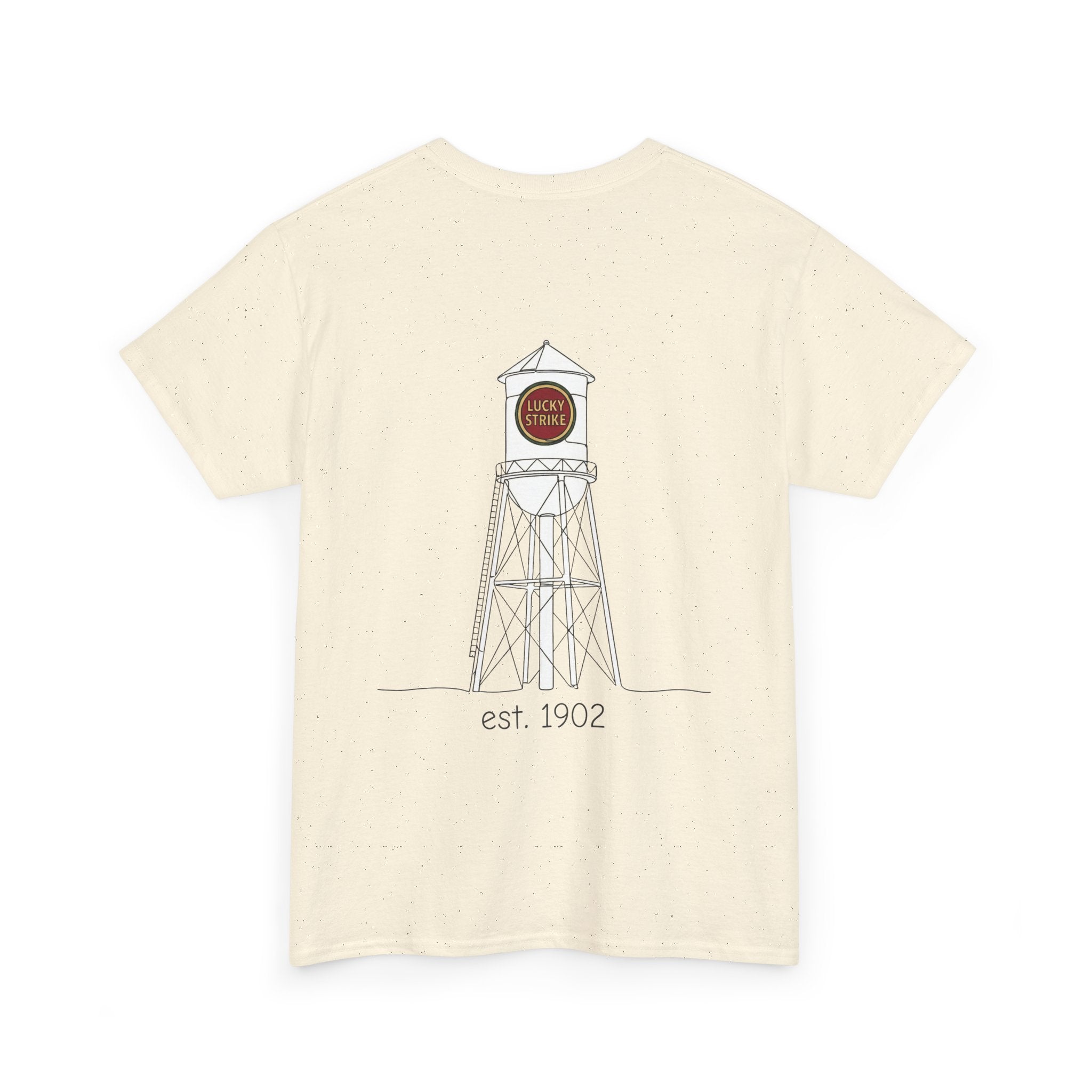 BCS1 - Printed on Back - Heavy Weight T-Shirt