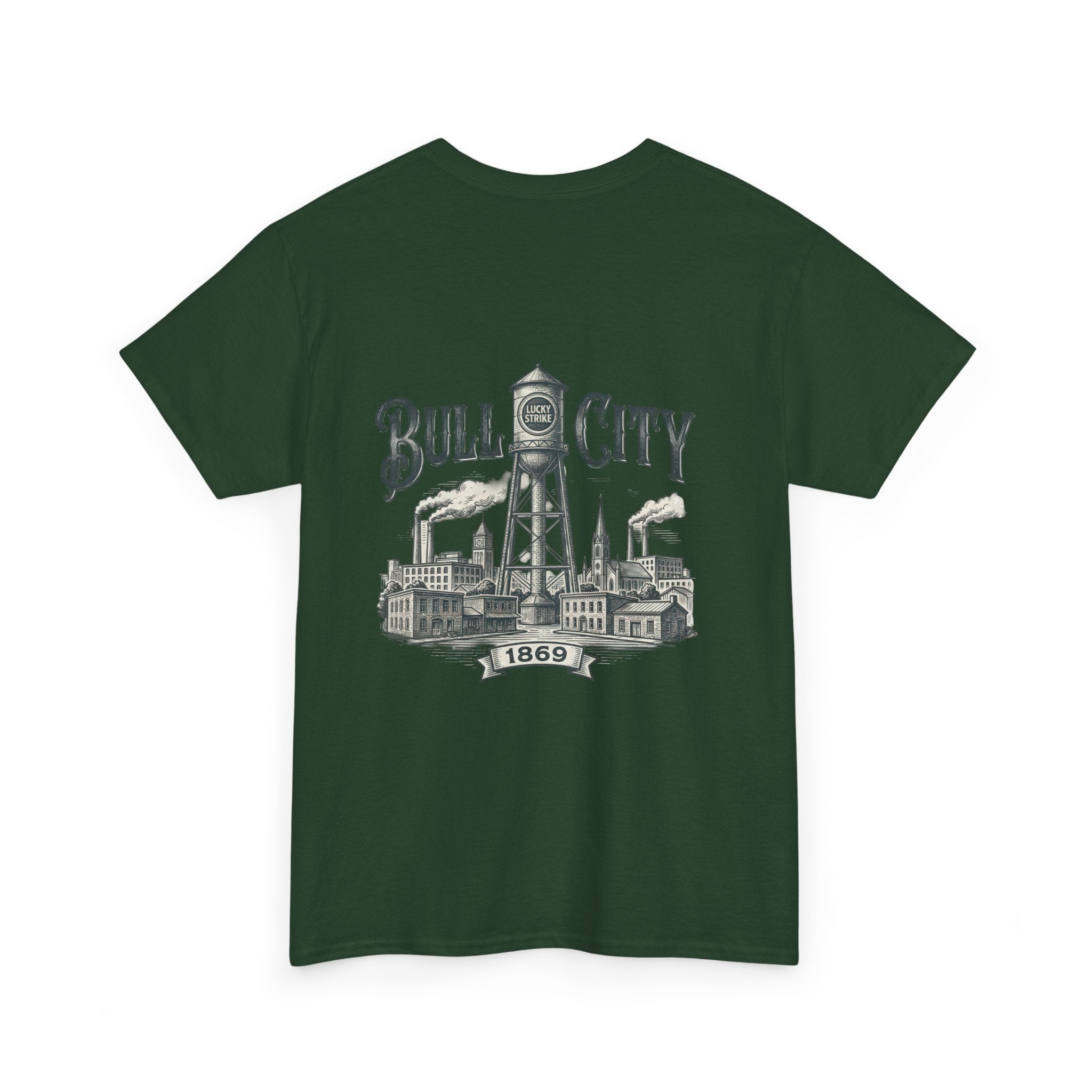 BCS8 - Printed on Back - Heavy Weight T-Shirt