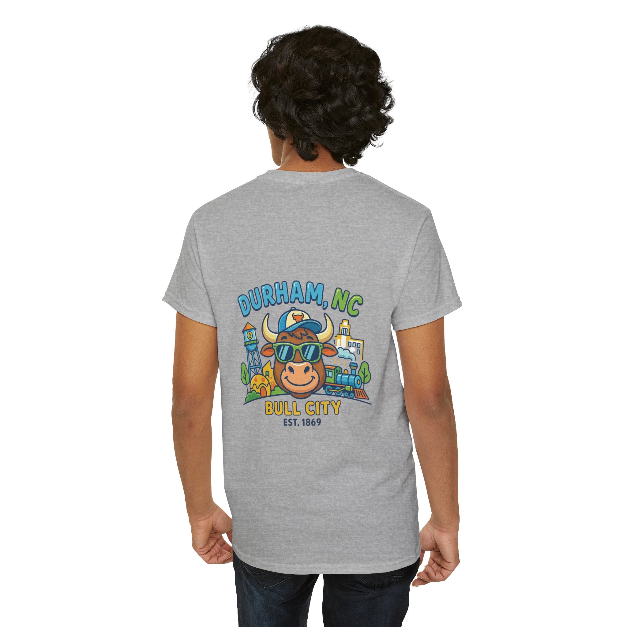 BCS15 - Printed on Back - Heavy Weight T-Shirt