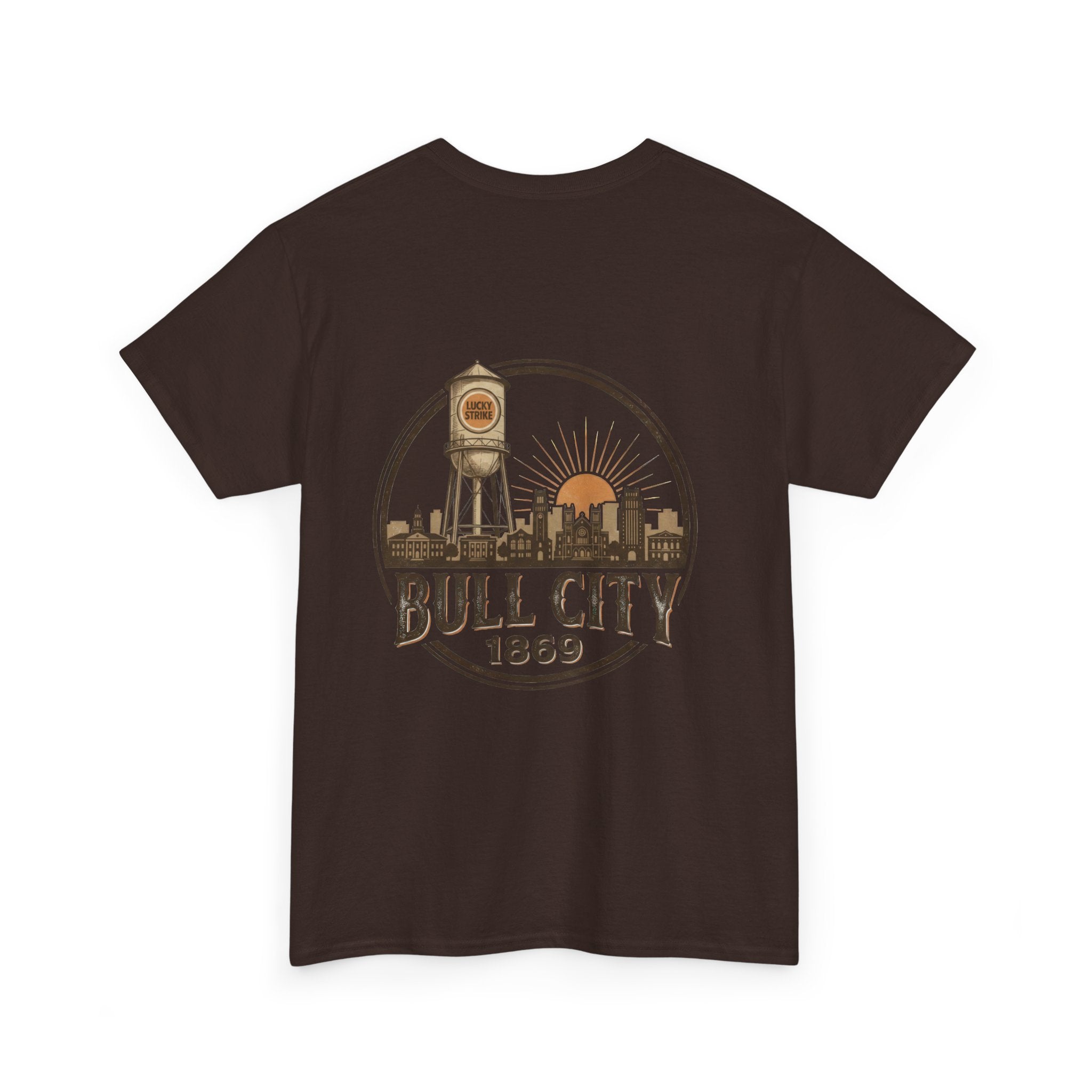 BCS9 - Printed on Back - Heavy Weight T-Shirt