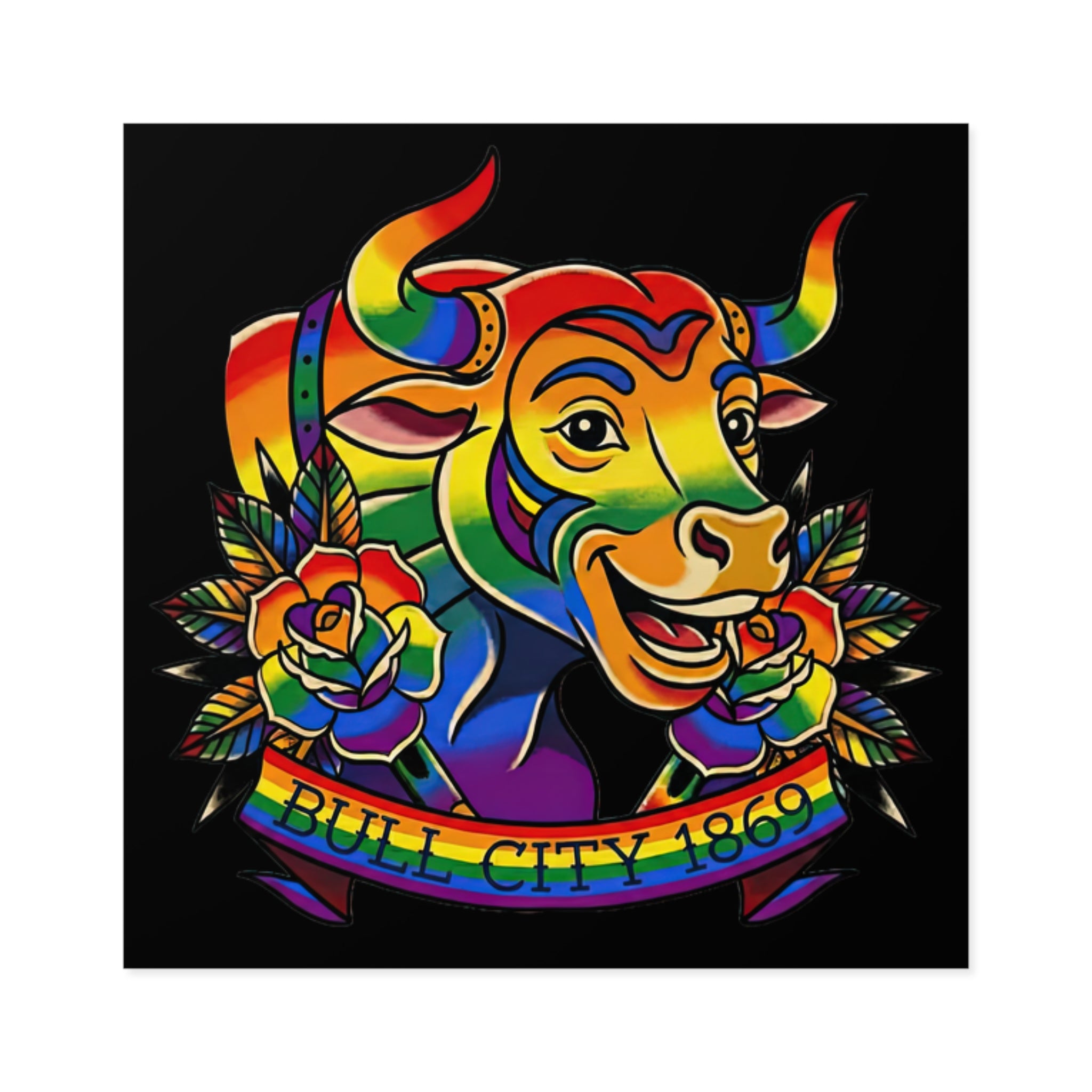 BCS4 - Square Sticker