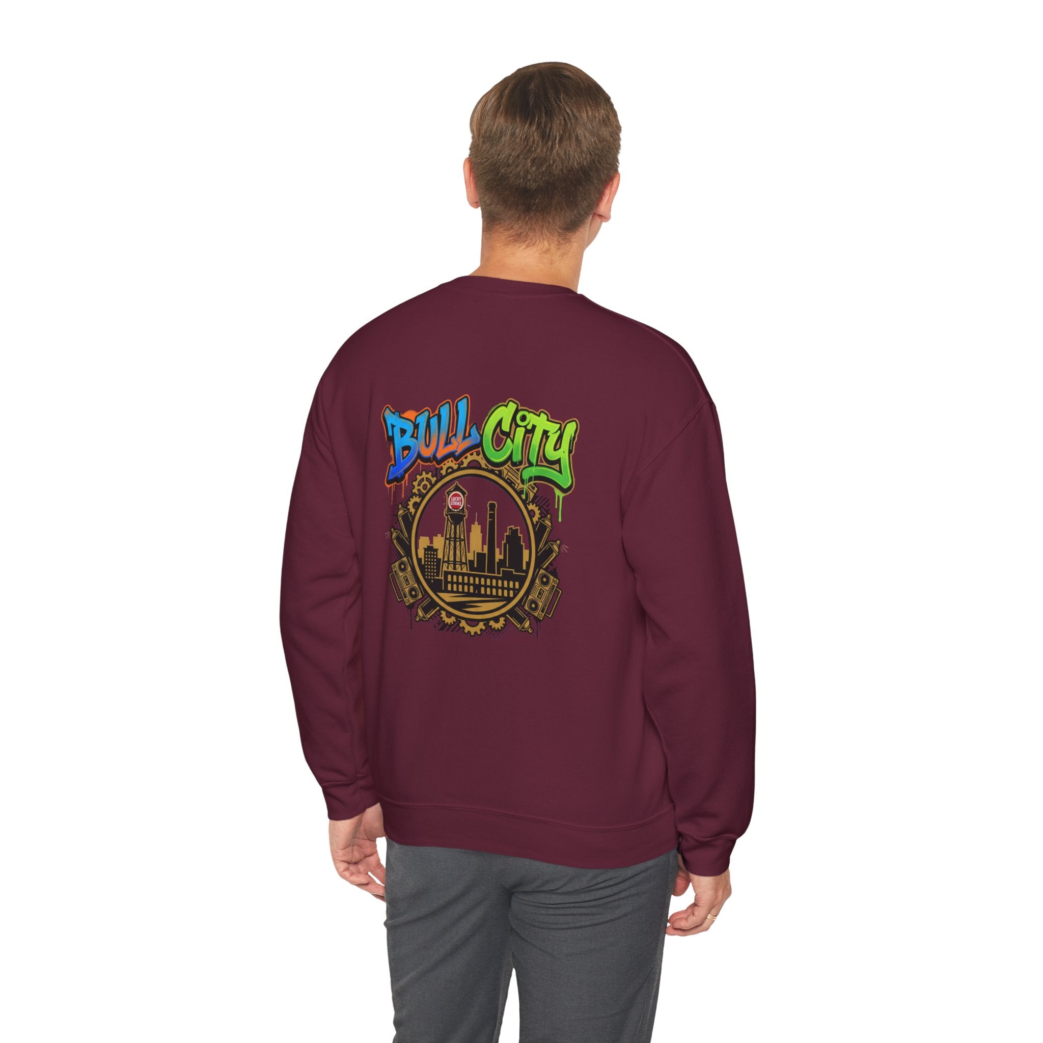 BCS7- Crewneck Sweatshirt — Backside Print