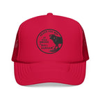 Copy of Durham Heart Flag - Trucker Hat — Embroidered Foam Mesh Cap