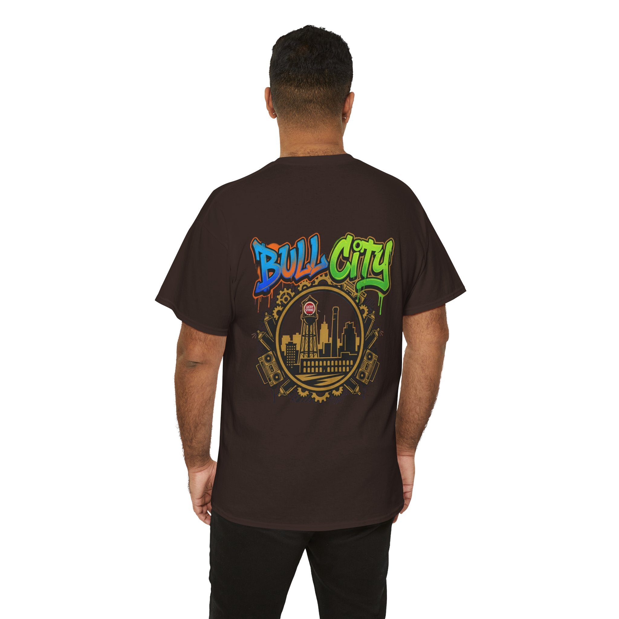 BCS7 - Printed on Back - Heavy Weight T-Shirt