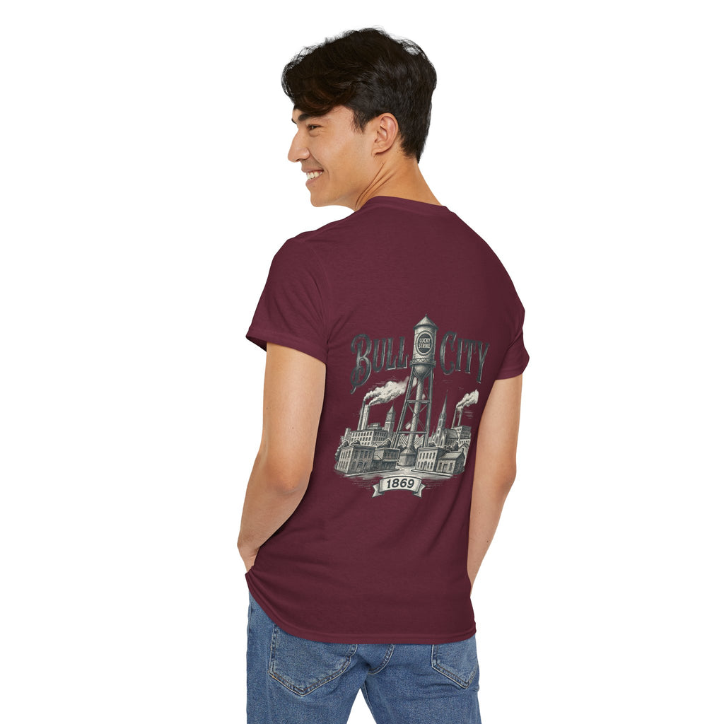 BCS8 - Printed on Back - Heavy Weight T-Shirt
