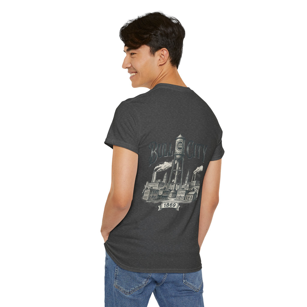 BCS8 - Printed on Back - Heavy Weight T-Shirt
