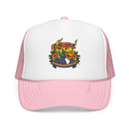 Copy of Durham Heart Flag - Trucker Hat — Embroidered Foam Mesh Cap