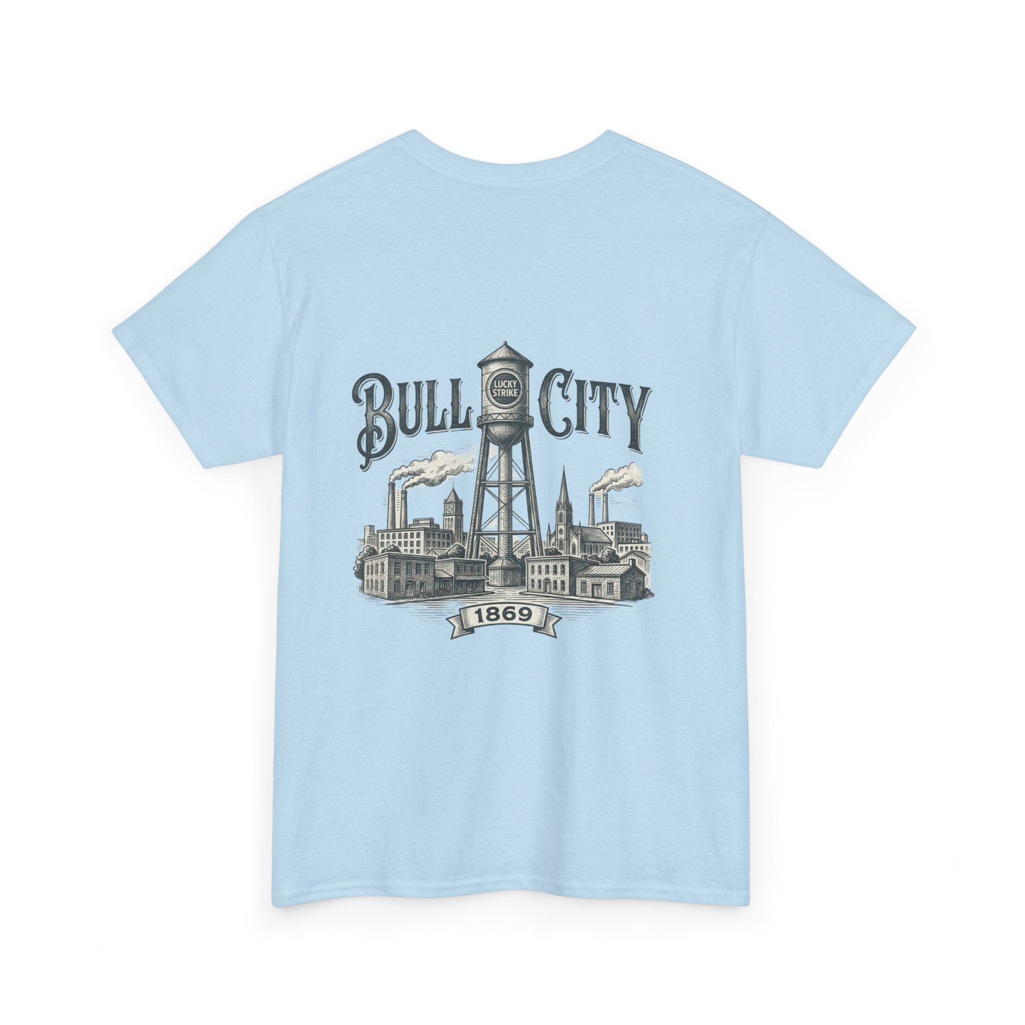 BCS8 - Printed on Back - Heavy Weight T-Shirt