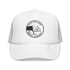 Copy of Durham Heart Flag - Trucker Hat — Embroidered Foam Mesh Cap