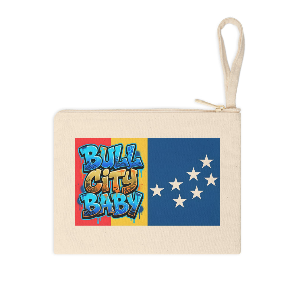Bull City Baby!  -  Accessory Zipper Pouch