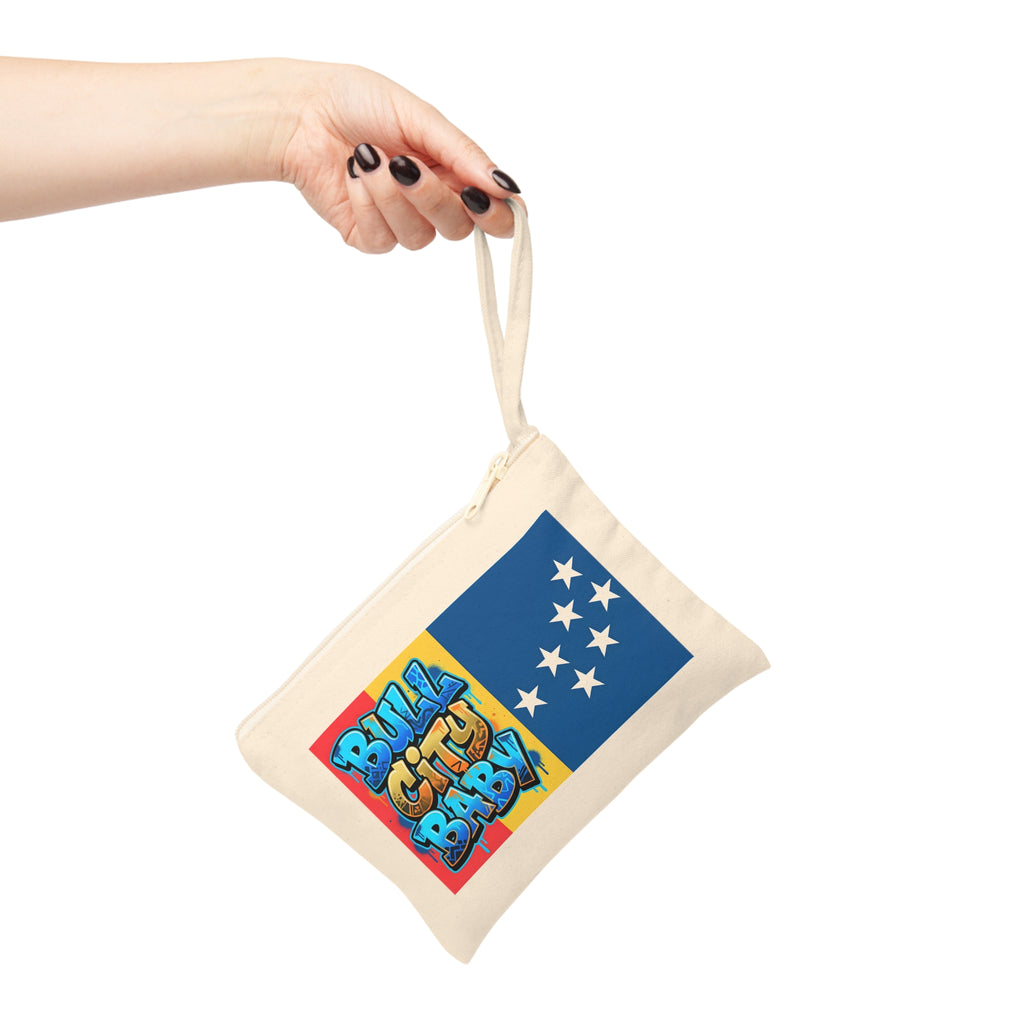 Bull City Baby!  -  Accessory Zipper Pouch