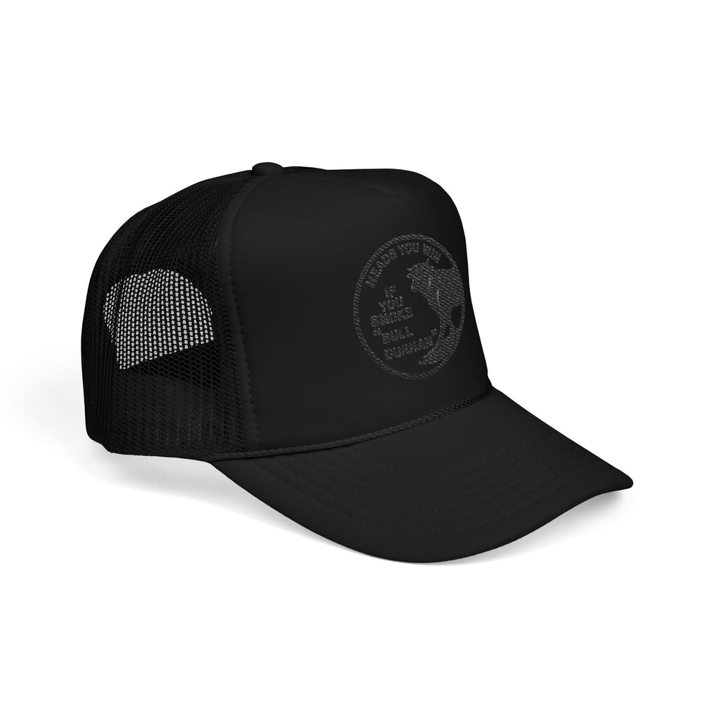 Copy of Durham Heart Flag - Trucker Hat — Embroidered Foam Mesh Cap