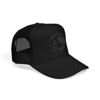Copy of Durham Heart Flag - Trucker Hat — Embroidered Foam Mesh Cap
