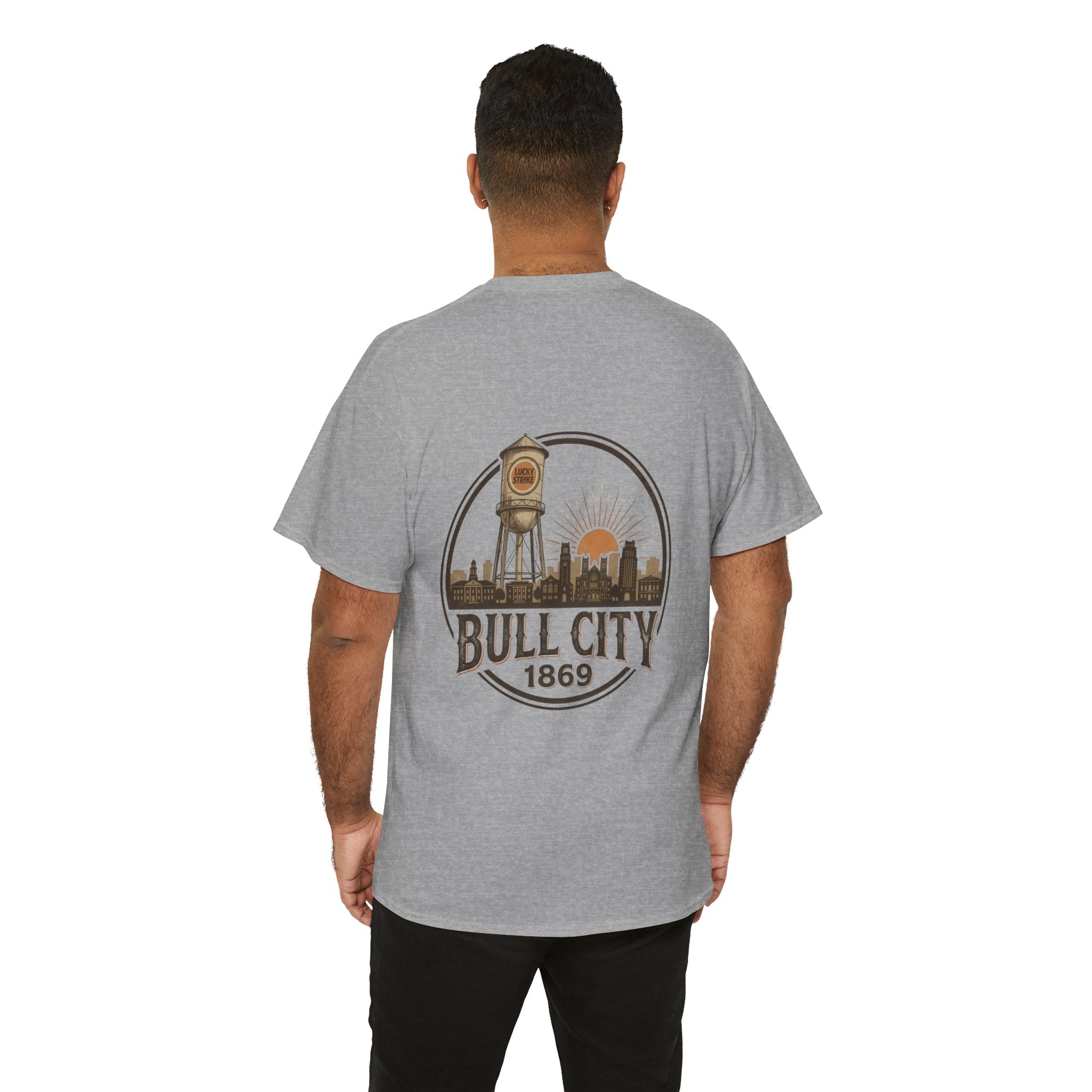 BCS9 - Printed on Back - Heavy Weight T-Shirt