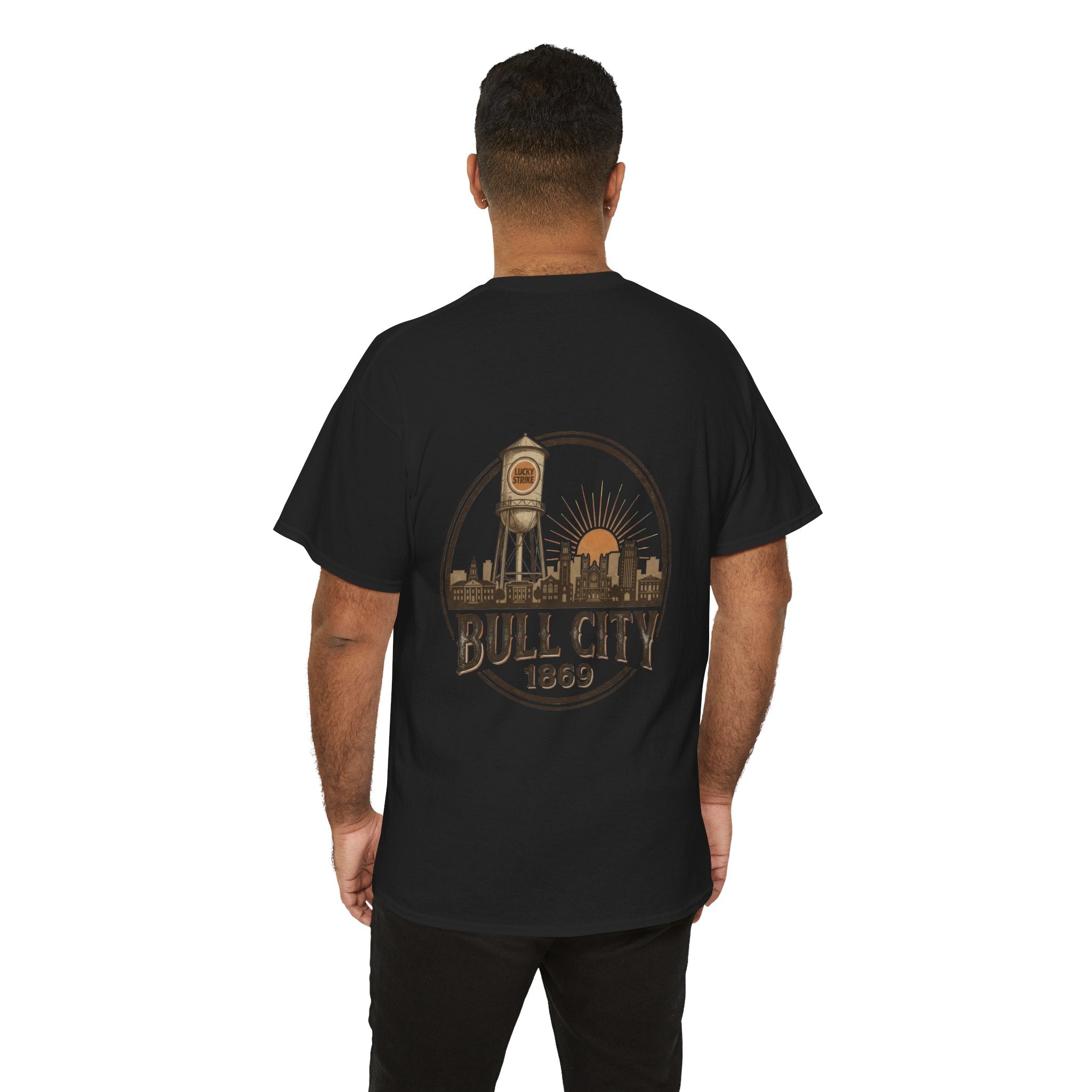 BCS9 - Printed on Back - Heavy Weight T-Shirt