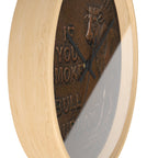 BCS18 - Durham Coin "Heads" Wall Clock