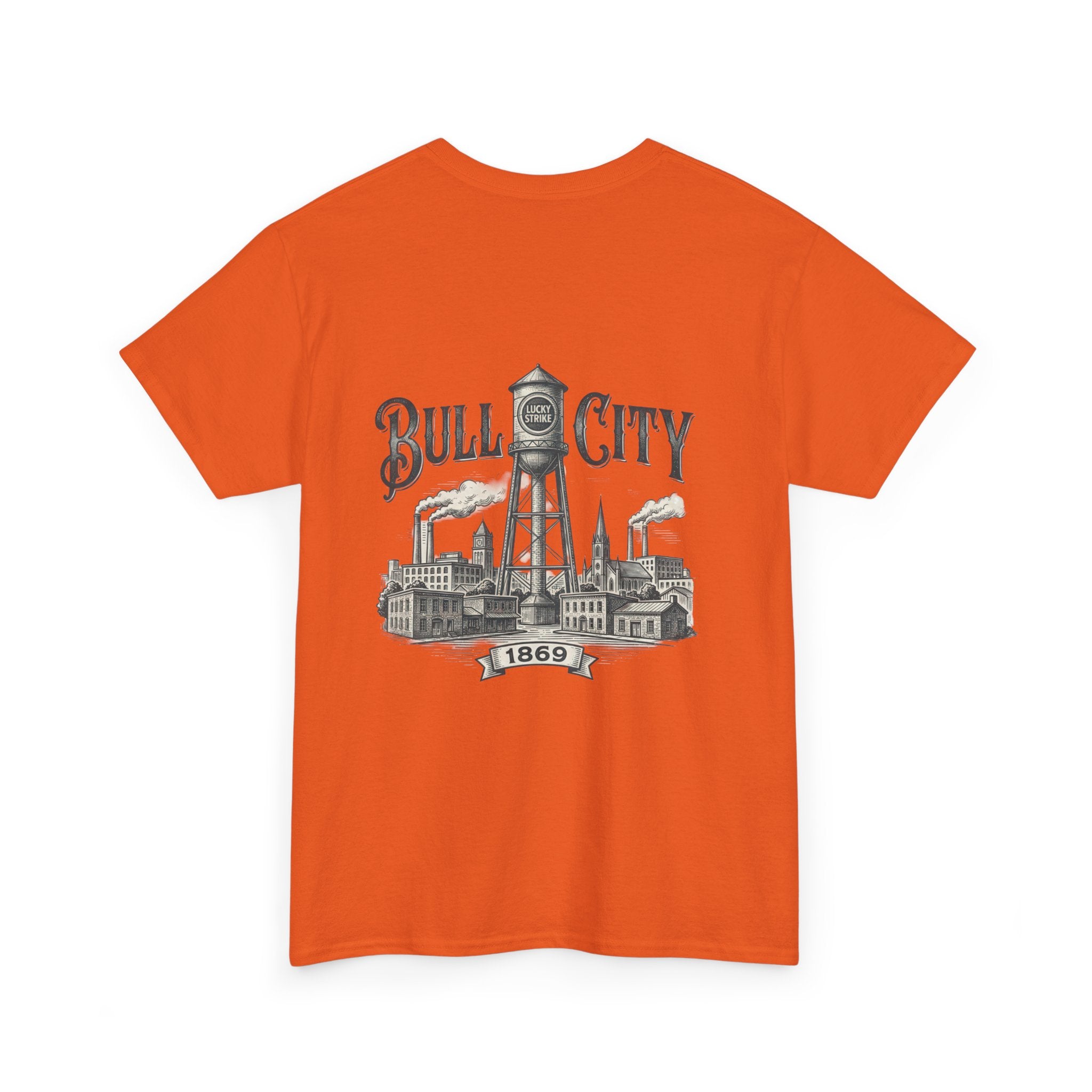 BCS8 - Printed on Back - Heavy Weight T-Shirt
