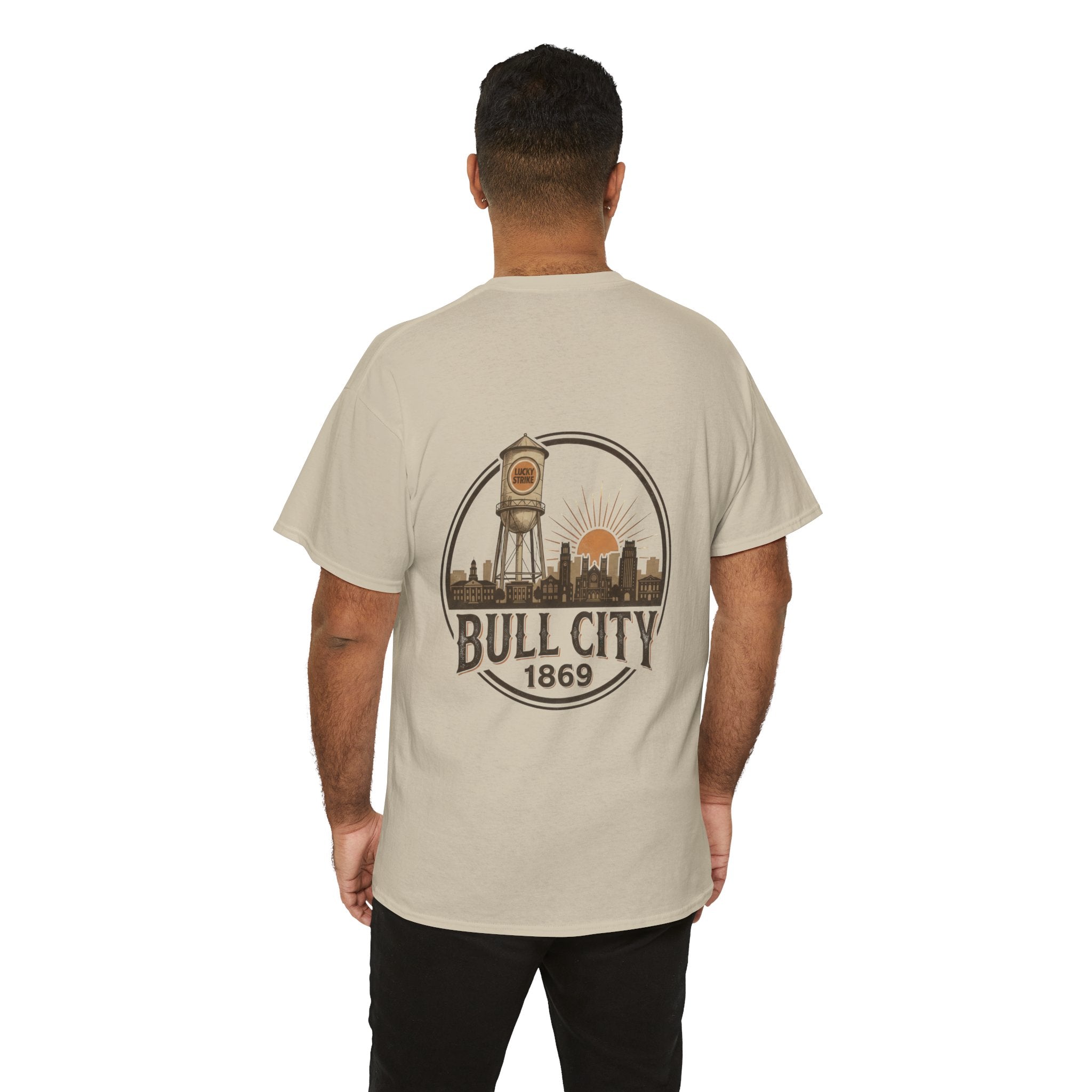 BCS9 - Printed on Back - Heavy Weight T-Shirt
