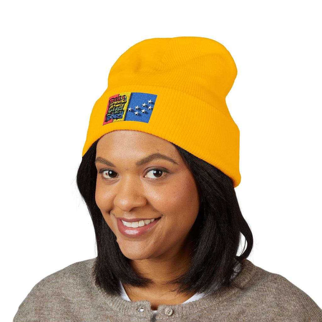 Bull City Baby - Classic Cuffed Beanie (Embroidery)