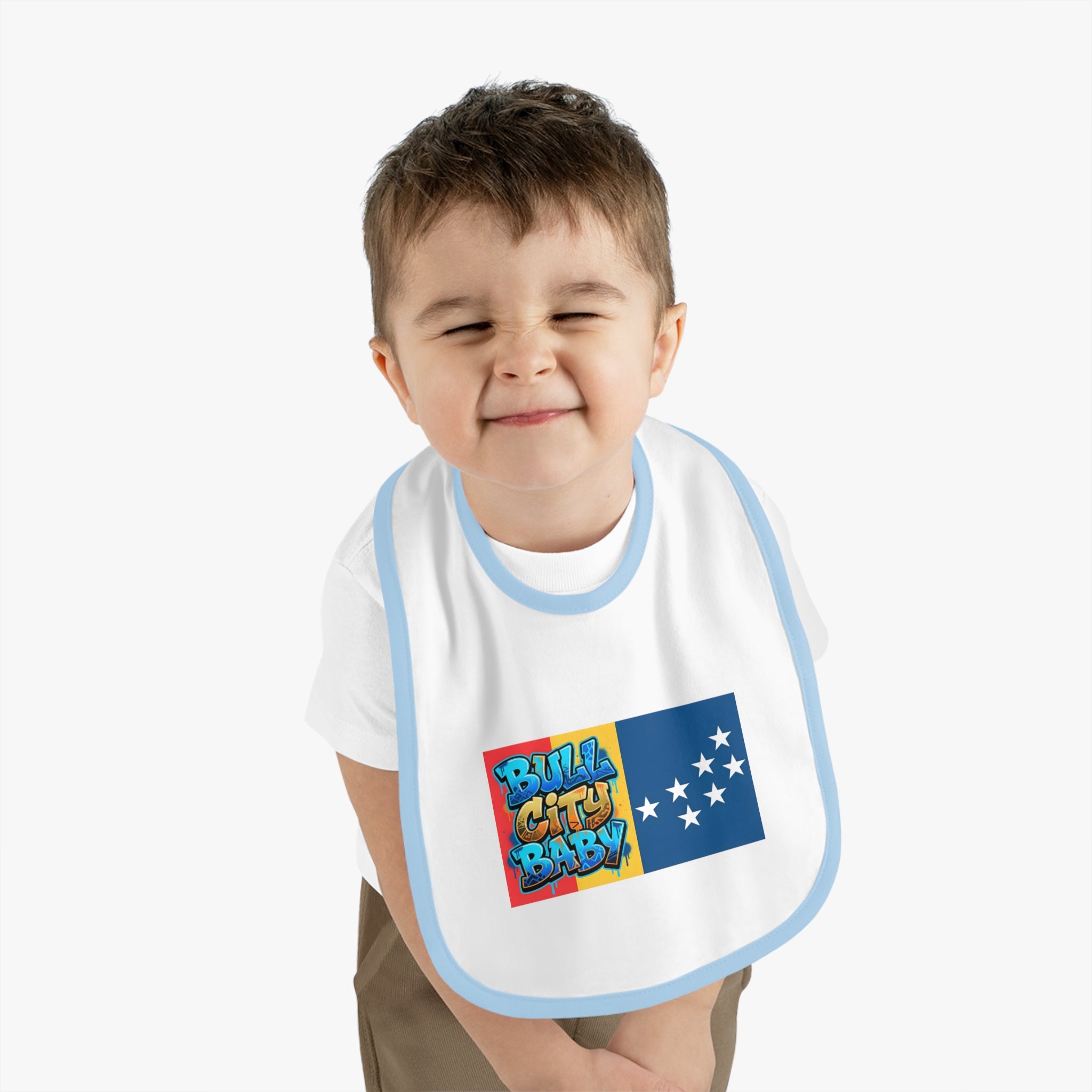 Bull City Baby - Baby Jersey Bib