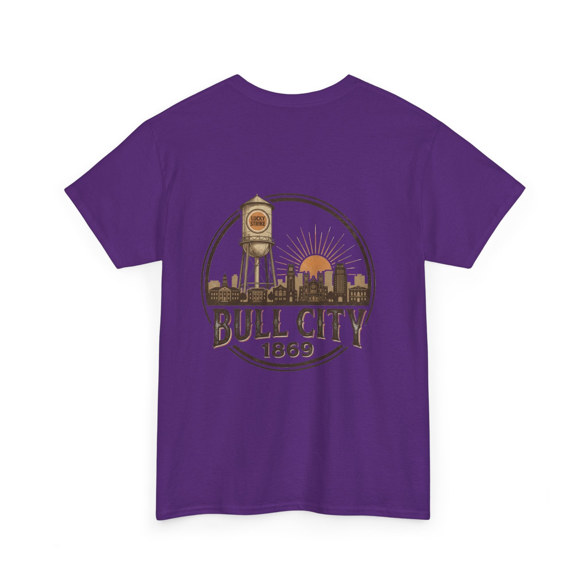 BCS9 - Printed on Back - Heavy Weight T-Shirt
