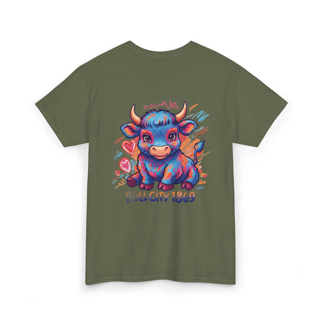 BCS13 - Printed on Back - Heavy Weight T-Shirt