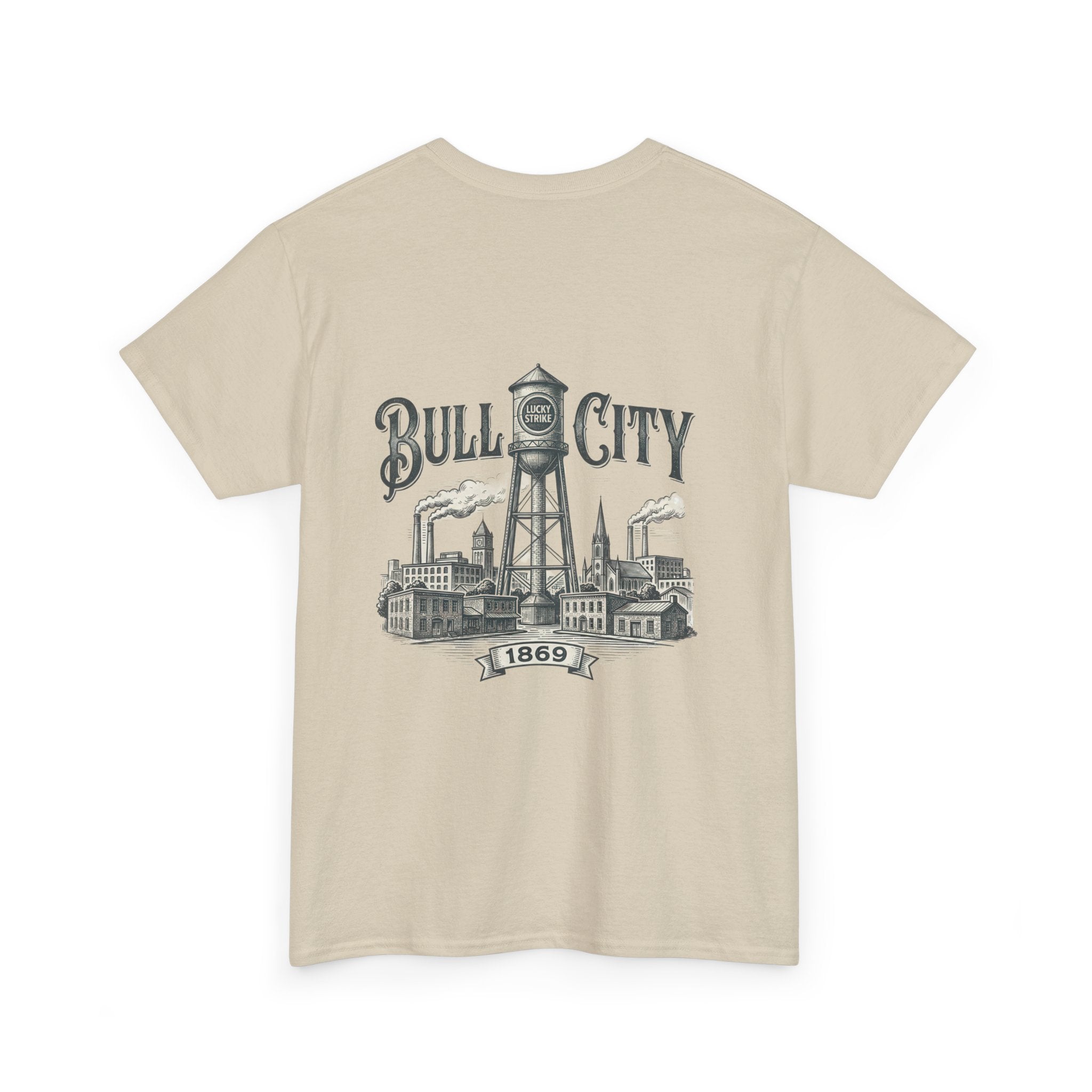 BCS8 - Printed on Back - Heavy Weight T-Shirt