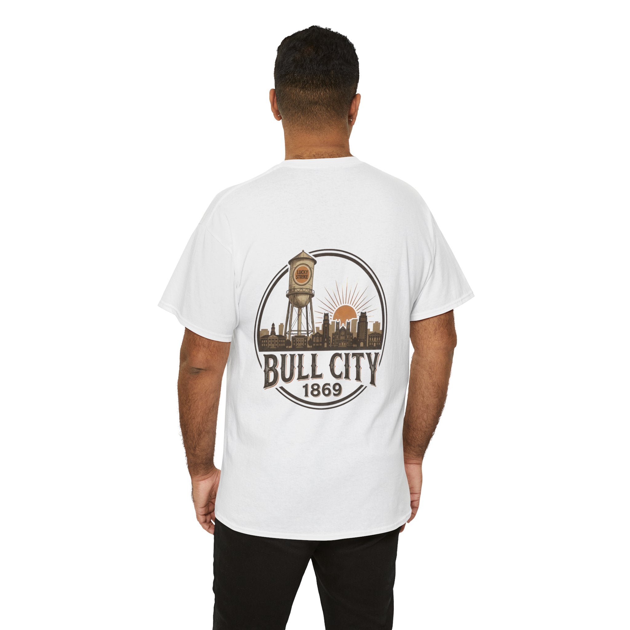 BCS9 - Printed on Back - Heavy Weight T-Shirt