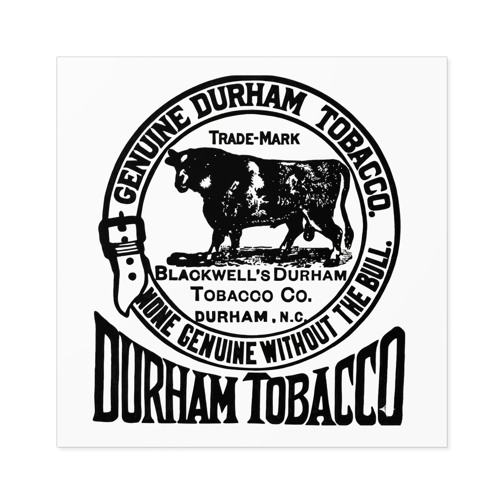 BCS12 - Square Sticker