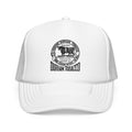 Copy of Copy of Durham Heart Flag - Trucker Hat — Embroidered Foam Mesh Cap