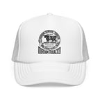 Copy of Copy of Durham Heart Flag - Trucker Hat — Embroidered Foam Mesh Cap