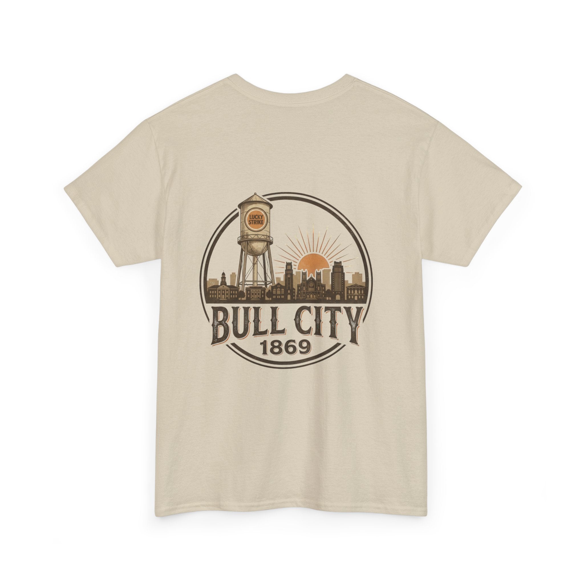 BCS9 - Printed on Back - Heavy Weight T-Shirt