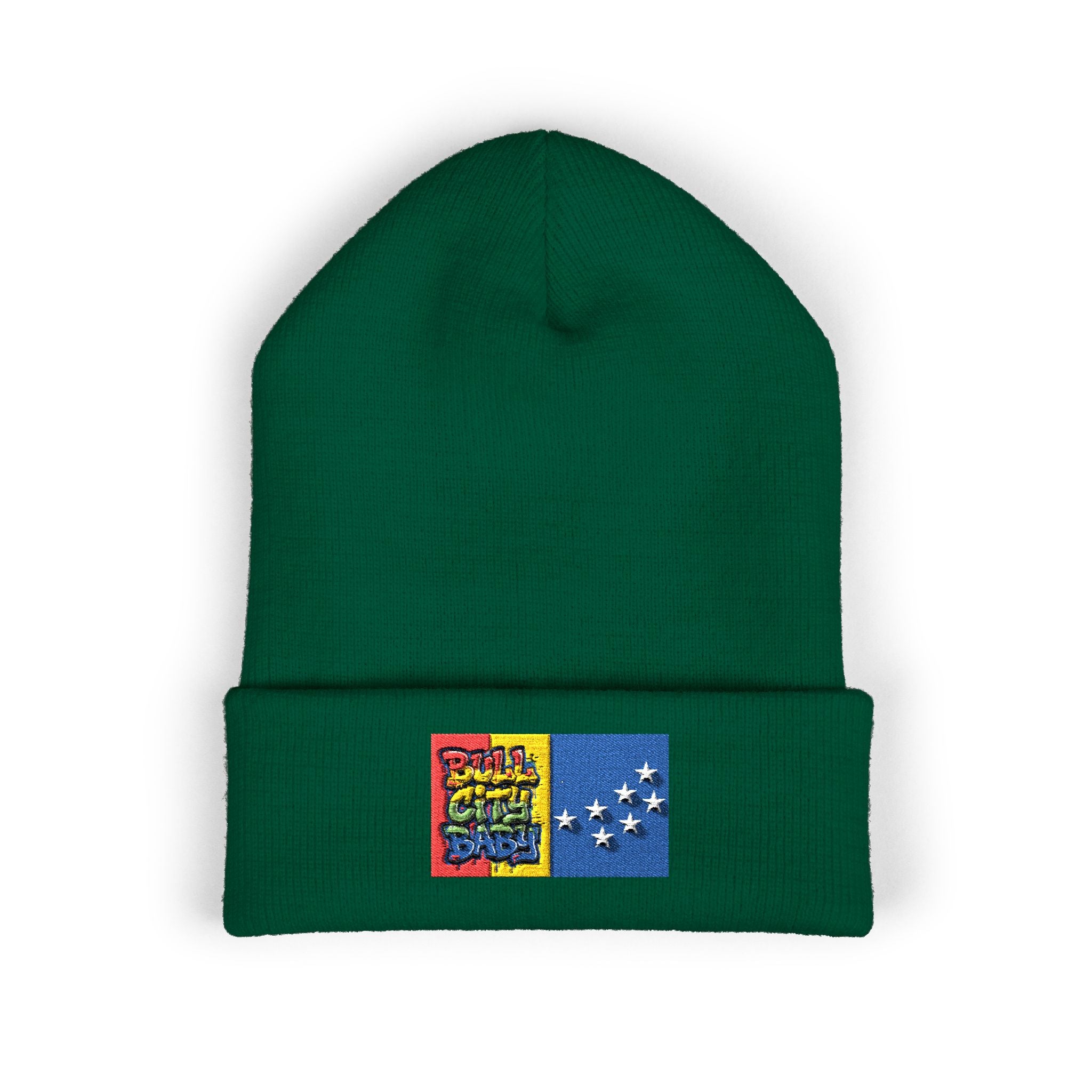 Bull City Baby - Classic Cuffed Beanie (Embroidery)