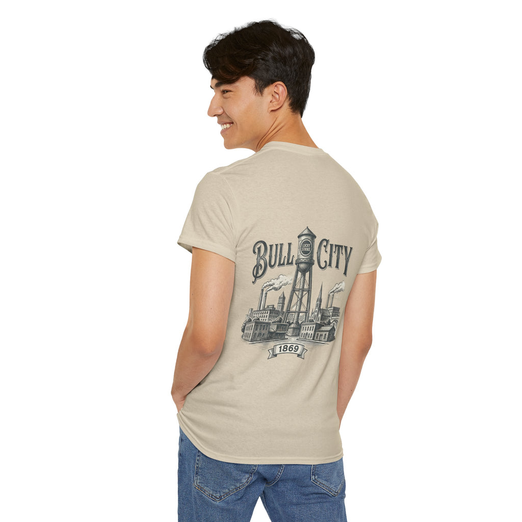 BCS8 - Printed on Back - Heavy Weight T-Shirt