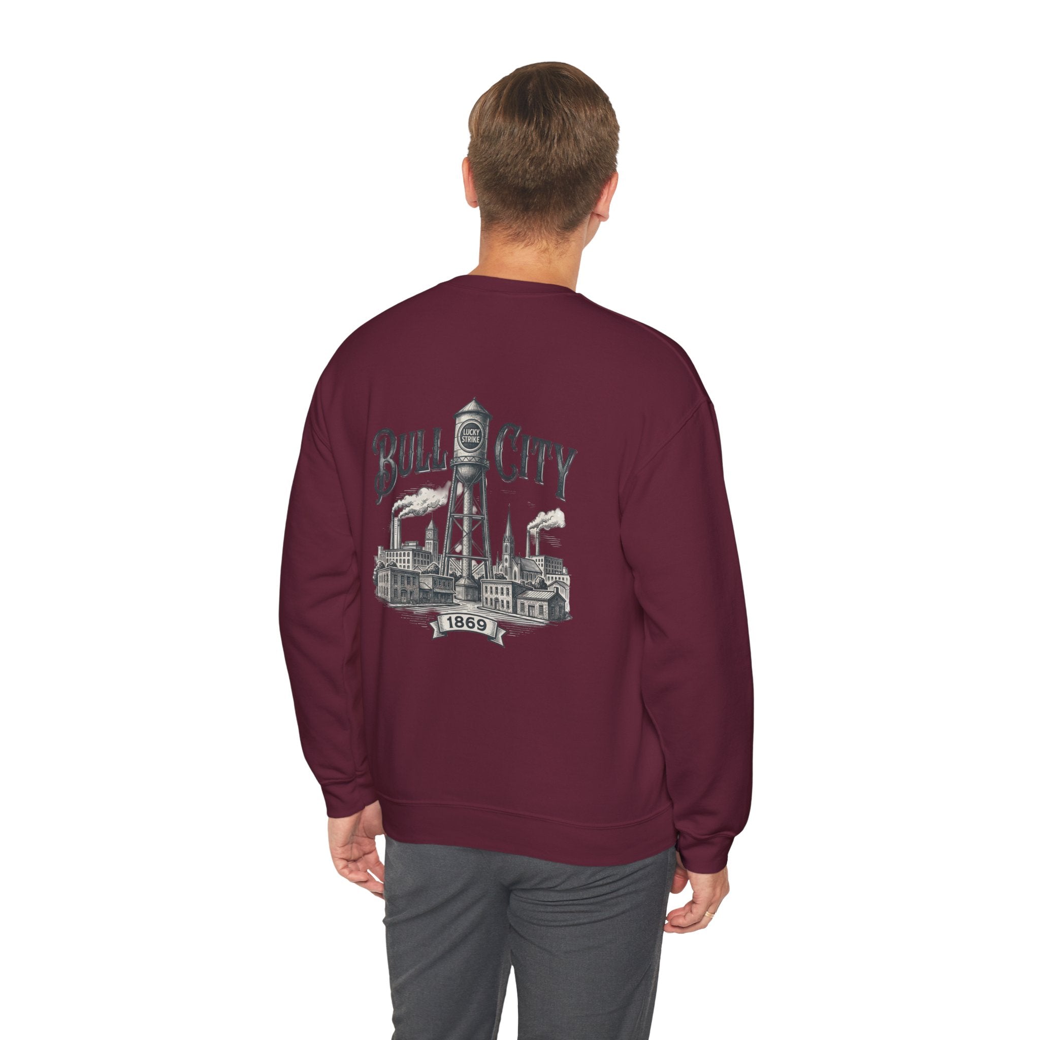 BCS8 - Crewneck Sweatshirt — Backside Print