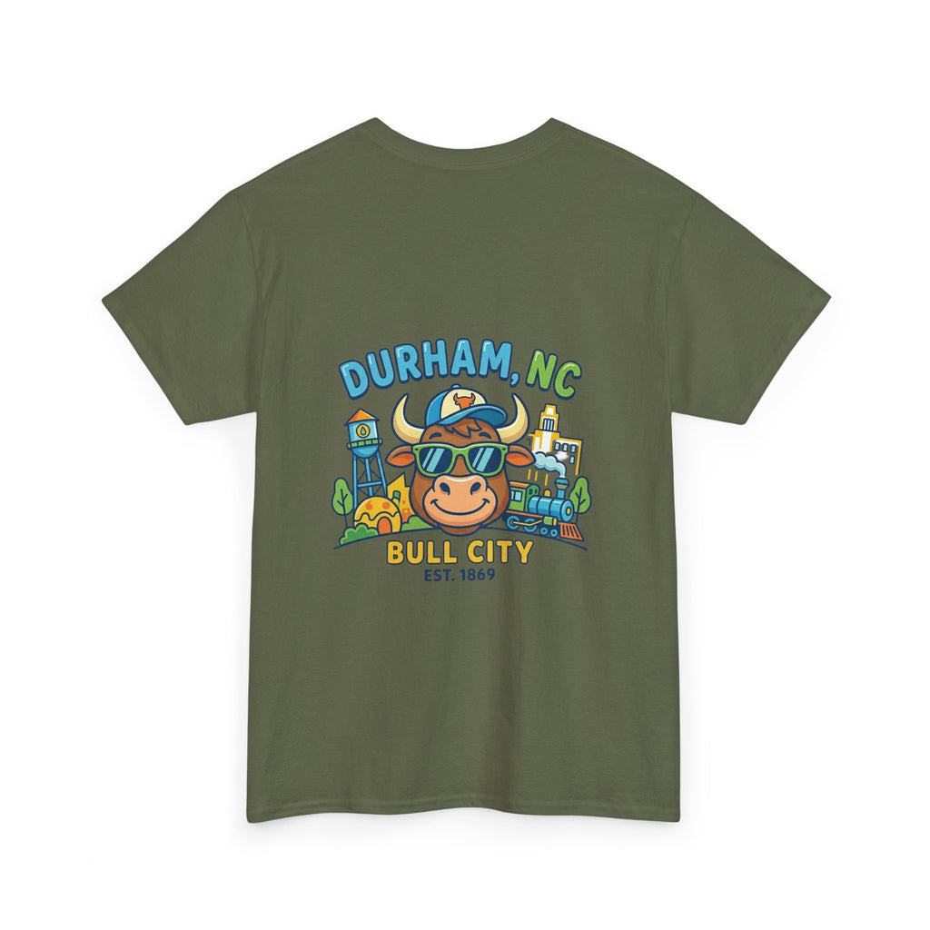 BCS15 - Printed on Back - Heavy Weight T-Shirt