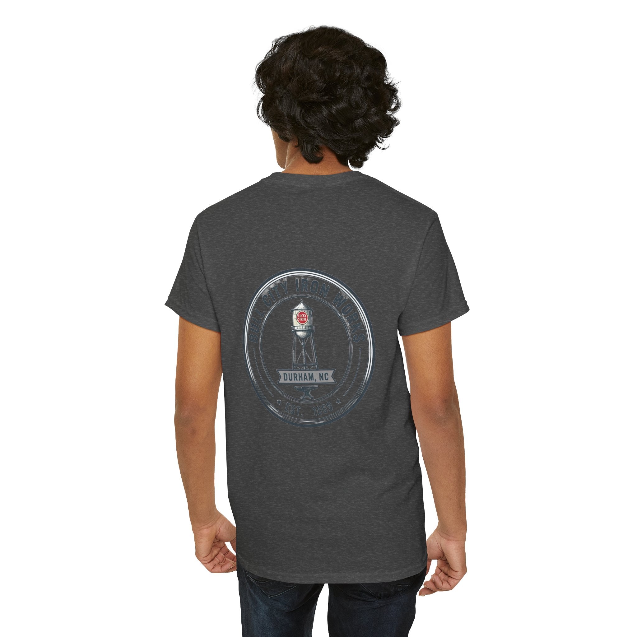 BCS14 - Printed on Back - Heavy Weight T-Shirt