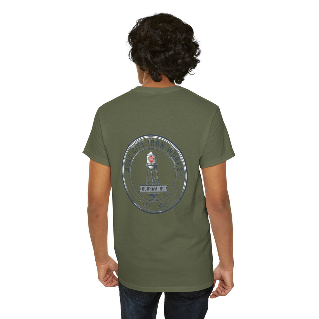 BCS14 - Printed on Back - Heavy Weight T-Shirt